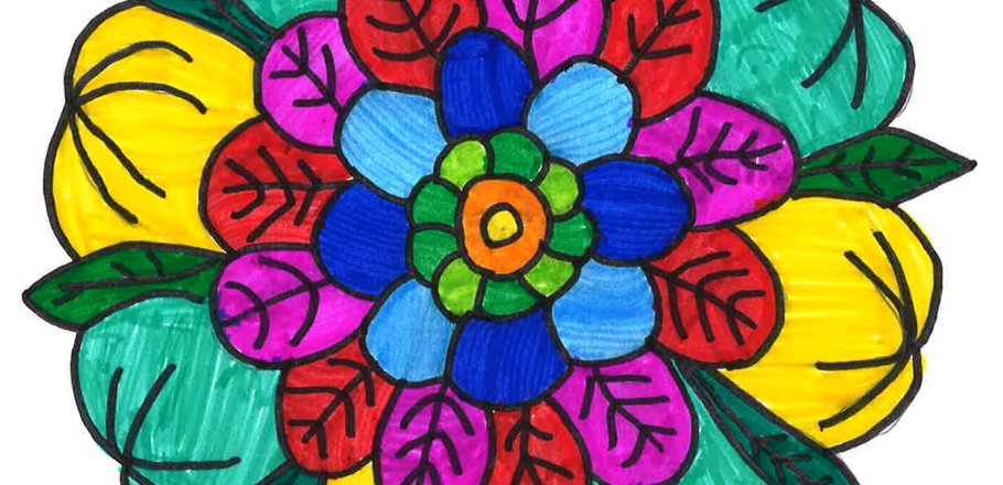 Achterkant kleurboek Allround DTP-er