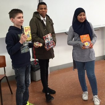 Read2me voorleeswedstrijd deelnemers vmbo